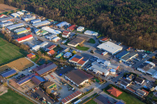 Richard Eichenlaub vegetable shop and Eichenlaub riding stable in Herxheim bei Landau in the state Rhineland-Palatinate, Germany