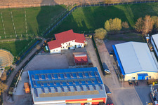 Am Gäxwald industrial area in Herxheim bei Landau in the state Rhineland-Palatinate, Germany