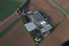 Korntal-Münchingen, farms on Birkemer Weg in Ditzingen in the state Baden-Wuerttemberg, Germany