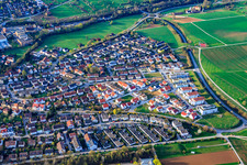 Dietrich-Bonhoeffer-Straße in Ditzingen in the state Baden-Wuerttemberg, Germany
