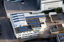 Jilg Company, Dieselstr in the district Eltingen in Leonberg in the state Baden-Wuerttemberg, Germany out of the air