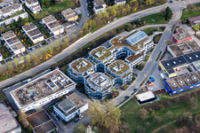 Building the retirement home Pro Seniore Residenz in Boeblinger Street in Leonberg in the state Baden-Wurttemberg, Germany