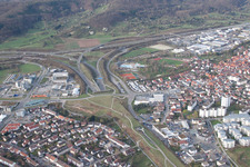 South portal of the Engelberg Tunnel (A81) in the district Ramtel in Leonberg in the state Baden-Wuerttemberg, Germany
