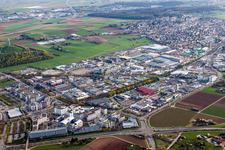 Industrial estate and company settlement Weilimdorf Nord in Weilimdorf in the state Baden-Wurttemberg, Germany