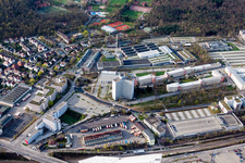 Office and administration buildings of the insurance company Nokia Stuttgart and BBK BVU in Zuffenhausen in the state Baden-Wurttemberg, Germany