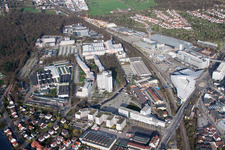 Porsche Plant 4 in the district Zuffenhausen in Stuttgart in the state Baden-Wuerttemberg, Germany