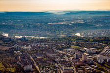 District Rot in Stuttgart in the state Baden-Wuerttemberg, Germany