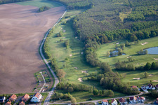 Aerial view of Golf Club Soufflenheim Baden-Baden in Soufflenheim in the state Bas-Rhin, France