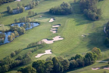 Oblique view of Golf Club Soufflenheim Baden-Baden in Soufflenheim in the state Bas-Rhin, France