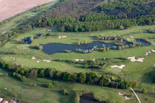 Golf Club Soufflenheim Baden-Baden in Soufflenheim in the state Bas-Rhin, France from a drone