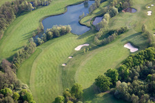 Aerial view of Golf Club Soufflenheim Baden-Baden in Soufflenheim in the state Bas-Rhin, France