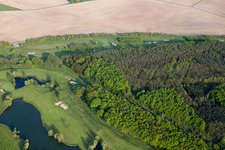 Golf Club Soufflenheim Baden-Baden in Soufflenheim in the state Bas-Rhin, France from a drone