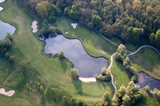 Aerial view of Golf Club Soufflenheim Baden-Baden in Soufflenheim in the state Bas-Rhin, France