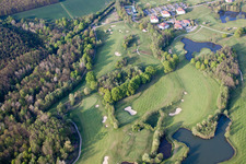 Golf Club Soufflenheim Baden-Baden in Soufflenheim in the state Bas-Rhin, France from above