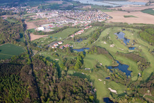 Bird's eye view of Golf Club Soufflenheim Baden-Baden in Soufflenheim in the state Bas-Rhin, France