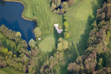 Aerial view of Golf Club Soufflenheim Baden-Baden in Soufflenheim in the state Bas-Rhin, France