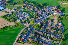 Hausgereut district, Rathausstr in the district Rheinbischofsheim in Rheinau in the state Baden-Wuerttemberg, Germany