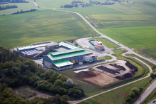 Waste disposal in Villers-la-Montagne in the state Meurthe et Moselle, France