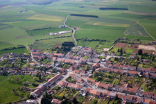 Villers-la-Montagne in the state Meurthe et Moselle, France from above