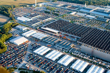 Daimler-Chrysler in Wörth am Rhein in the state Rhineland-Palatinate, Germany