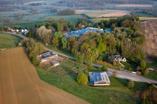 La Francheville in the state Ardennes, France out of the air