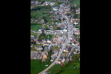 Aerial photograpy of Marly-Gomont in the state Aisne, France