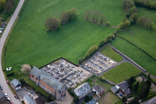 Marly-Gomont in the state Aisne, France out of the air