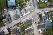Marly-Gomont in the state Aisne, France seen from above