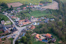 Aerial photograpy of Grand-Verly in the state Aisne, France