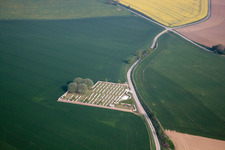 English war graves WW1 in Villers-Guislain in the state North, France
