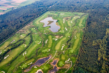 Golf Club Landgut Dreihof SÜW in Essingen in the state Rhineland-Palatinate, Germany viewn from the air
