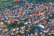 Catholic Church "St. Michael in Ötigheim in the state Baden-Wuerttemberg, Germany