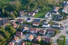 Mothern in the state Bas-Rhin, France from the drone perspective