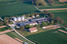 Mothern in the state Bas-Rhin, France from a drone