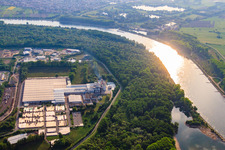 Saint-Gobain Isover G+H AG in the industrial area in Speyer in the state Rhineland-Palatinate, Germany