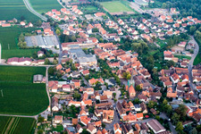 Bismarckstr in Siebeldingen in the state Rhineland-Palatinate, Germany