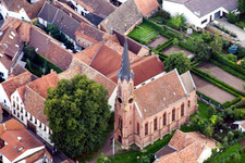 Church building in the village of in Birkweiler in the state Rhineland-Palatinate