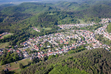 Village view in Eppenbrunn in the state Rhineland-Palatinate, Germany