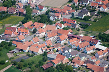 Schleithal in the state Bas-Rhin, France out of the air