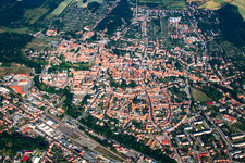 Wide Street in Quedlinburg in the state Saxony-Anhalt, Germany