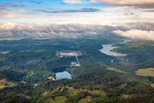 Rappbode reservoir and pumped storage basin in the district Wendefurth in Thale in the state Saxony-Anhalt, Germany