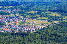 Vogelring new development area in Jockgrim in the state Rhineland-Palatinate, Germany