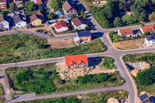 Vogelring, Danziger Straße in Jockgrim in the state Rhineland-Palatinate, Germany