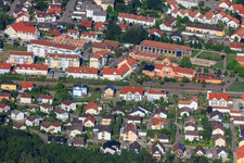 Holzäckerweg in Jockgrim in the state Rhineland-Palatinate, Germany
