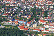 Akazienstr in Jockgrim in the state Rhineland-Palatinate, Germany