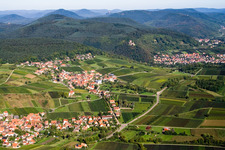 Gleishorbach, Gleiszellen, Klingenmünster, Landeck Castle in the district Gleiszellen in Gleiszellen-Gleishorbach in the state Rhineland-Palatinate, Germany