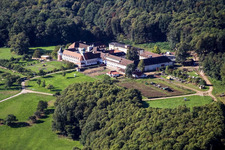 Building complex of the former monastery and today Liebfrauenkloster in Bad Bergzabern in the state Rhineland-Palatinate