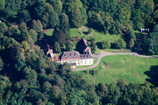 (near Wissembourg), Chateau Langenberg in Weiler in the state Bas-Rhin, France