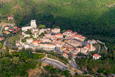Old Town area and city center in Civitella In Val di Chiana in Toskana, Italy