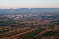 Landau from the southeast in Landau in der Pfalz in the state Rhineland-Palatinate, Germany